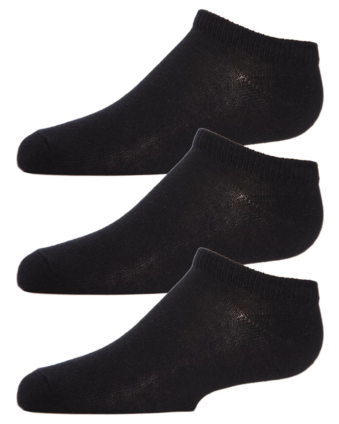 Memoi Kids Low Cut Cotton Blend Socks 3-Pack MK - 555