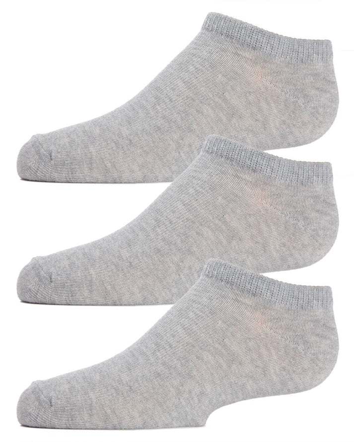 Memoi Kids Low Cut Cotton Blend Socks 3-Pack MK - 555