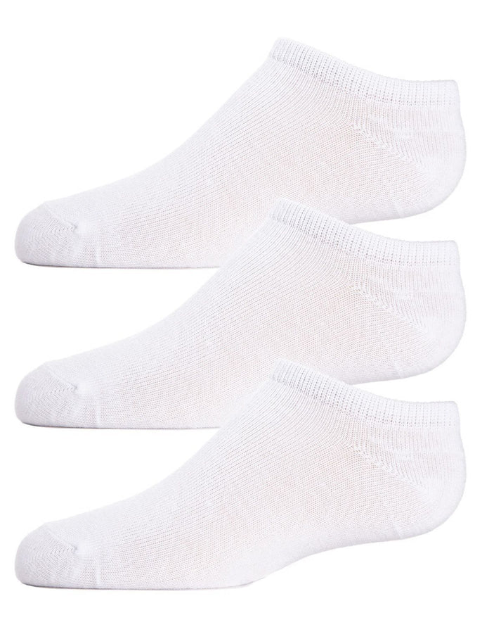Memoi Kids Low Cut Cotton Blend Socks 3-Pack MK - 555
