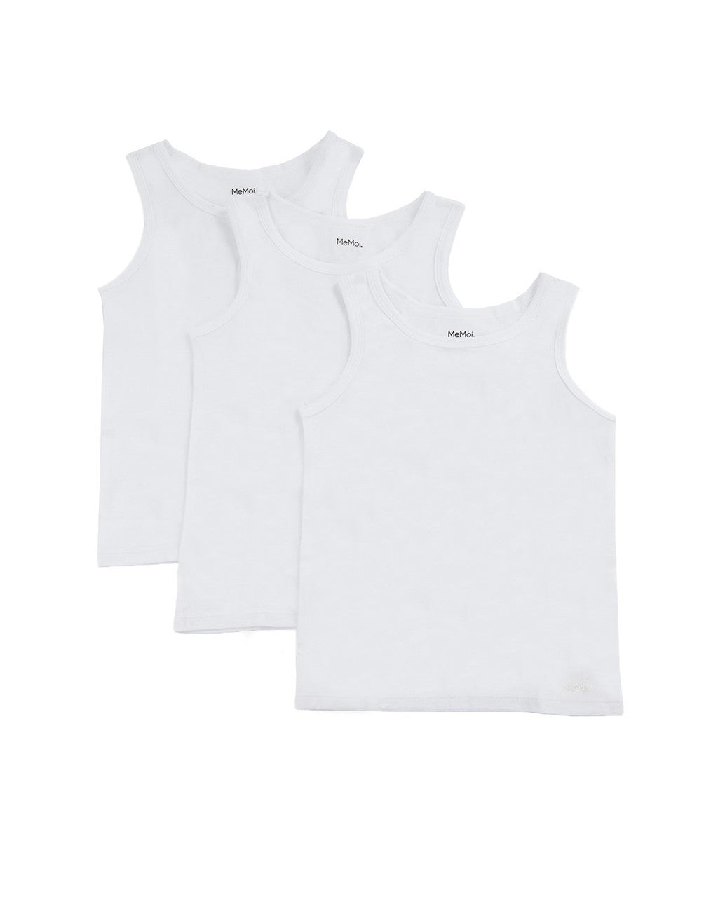 Memoi Boys Tank Undershirts 3 Pack - MKU-1010