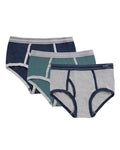Memoi Boys Soft Cotton Blend Briefs 3 Pack