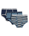 Memoi Boys Soft Cotton Blend Briefs 3 Pack