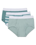 Memoi Stripes Multi Boys Brief 3 Pair Pack MKU - 1351