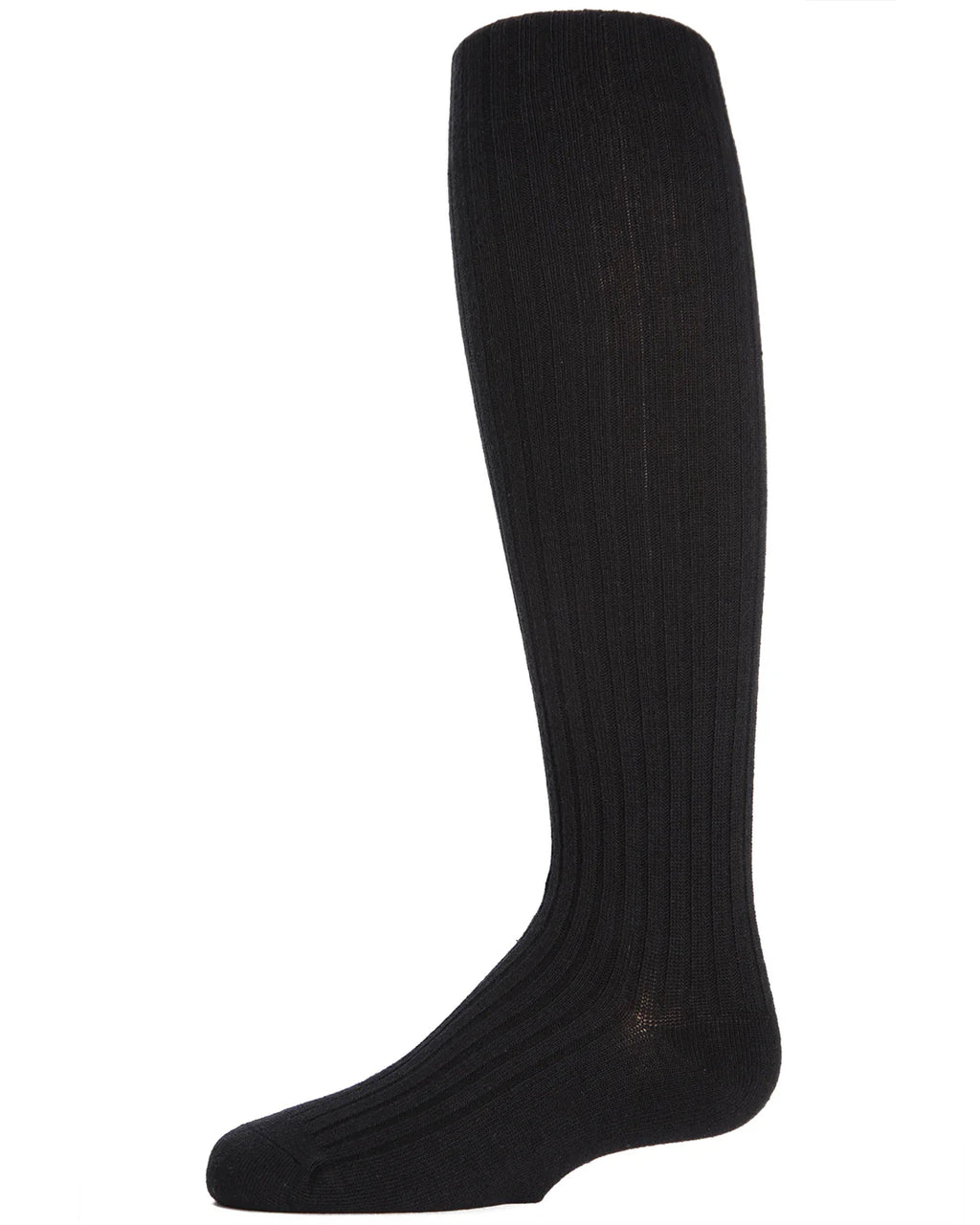 Memoi Infant Classic Ribbed Cotton Blend Opaque Tights MK-302B