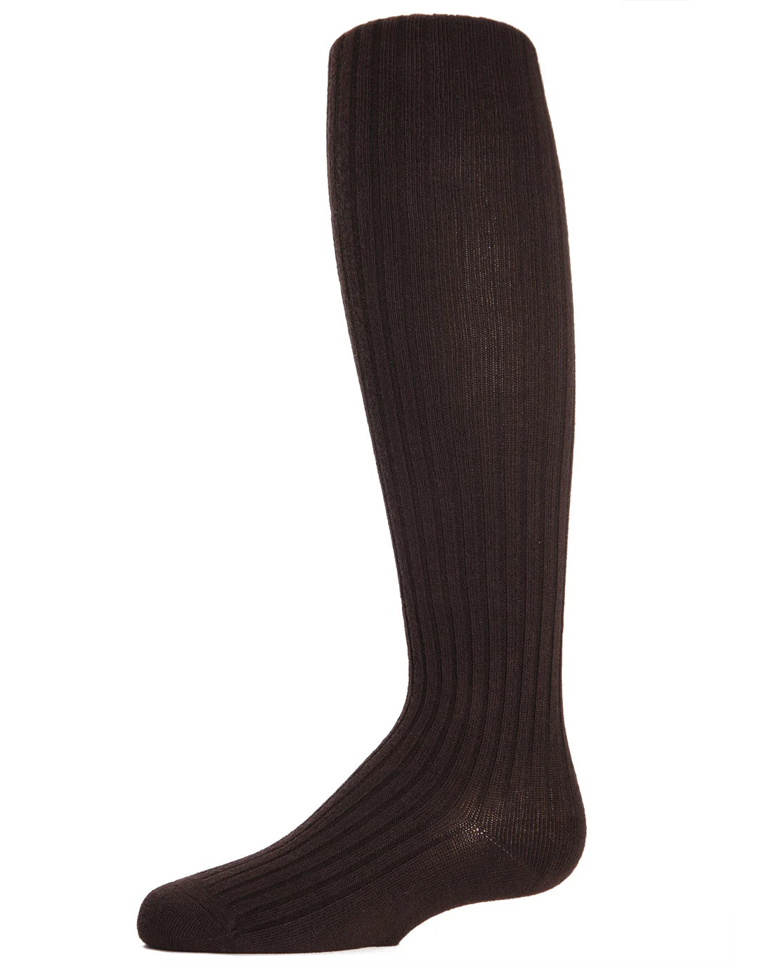 Memoi Girls Ribbed Cotton Blend Sweater Tights - Mk-302