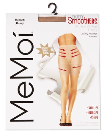 Memoi Girdle at the Top Sheer Pantyhose MM - 286