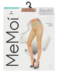 Memoi Womens Half & Half Light Support Leg Nylon Pantyhose - Mm-315
