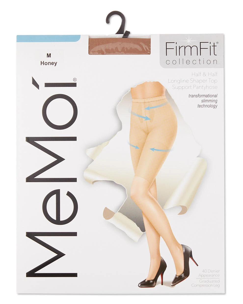 Memoi Half & Half Support Leg Tights - Mm-320