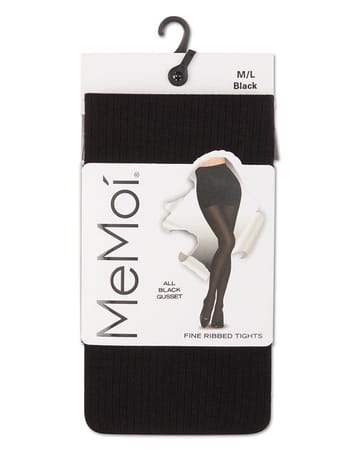 Memoi Fine Ribbed Tights MO 125