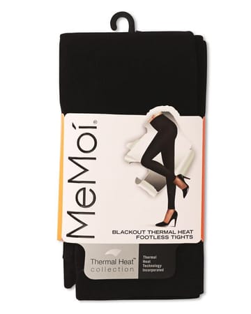 Memoi Blackout Thermal Heat Footless Tights MO - 359