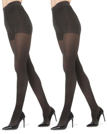 Memoi Womens Microfiber Opaque Control Top Tights - Mo-646