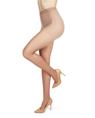 Memoi Satin 20 Denier Sheer Pantyhose 2 Pair Pack MS - 650