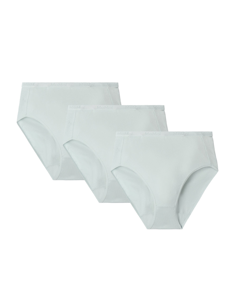Memoi Ribbed Briefs 3 Pair Pack MU -1012