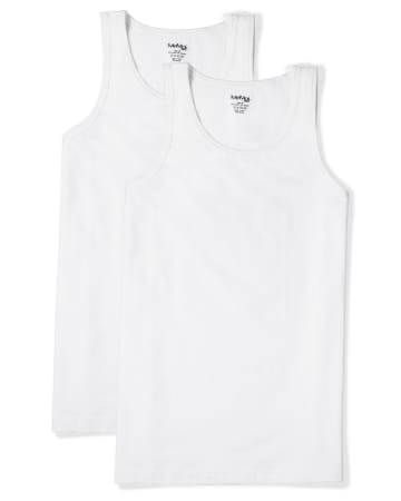 Memoi Mens Tank 2 Pair Pack MU 8000