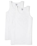 Memoi Mens Tank 2 Pair Pack MU 8000