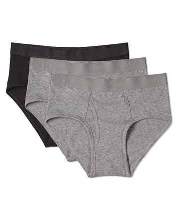 Memoi Mens 3 Pair Pack Briefs MU 8300