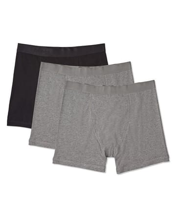 Memoi Mens 3 Pair Pack Boxer Briefs MU 8400