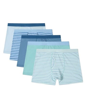 Spot On Stripes Multi 5 Pair Pack Boys Boxer Briefs SP 6202