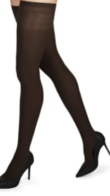 Memoi Microfiber Opaque Thigh High MS - 747