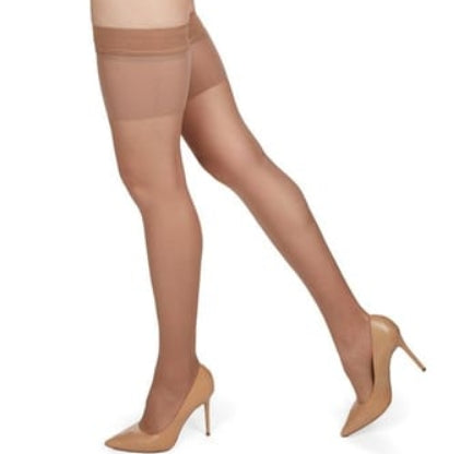 Memoi Silky Sheer 15 Denier Thigh High MS 744