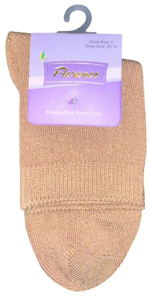 Florence Bamboo Cotton Crew Sock Style -179