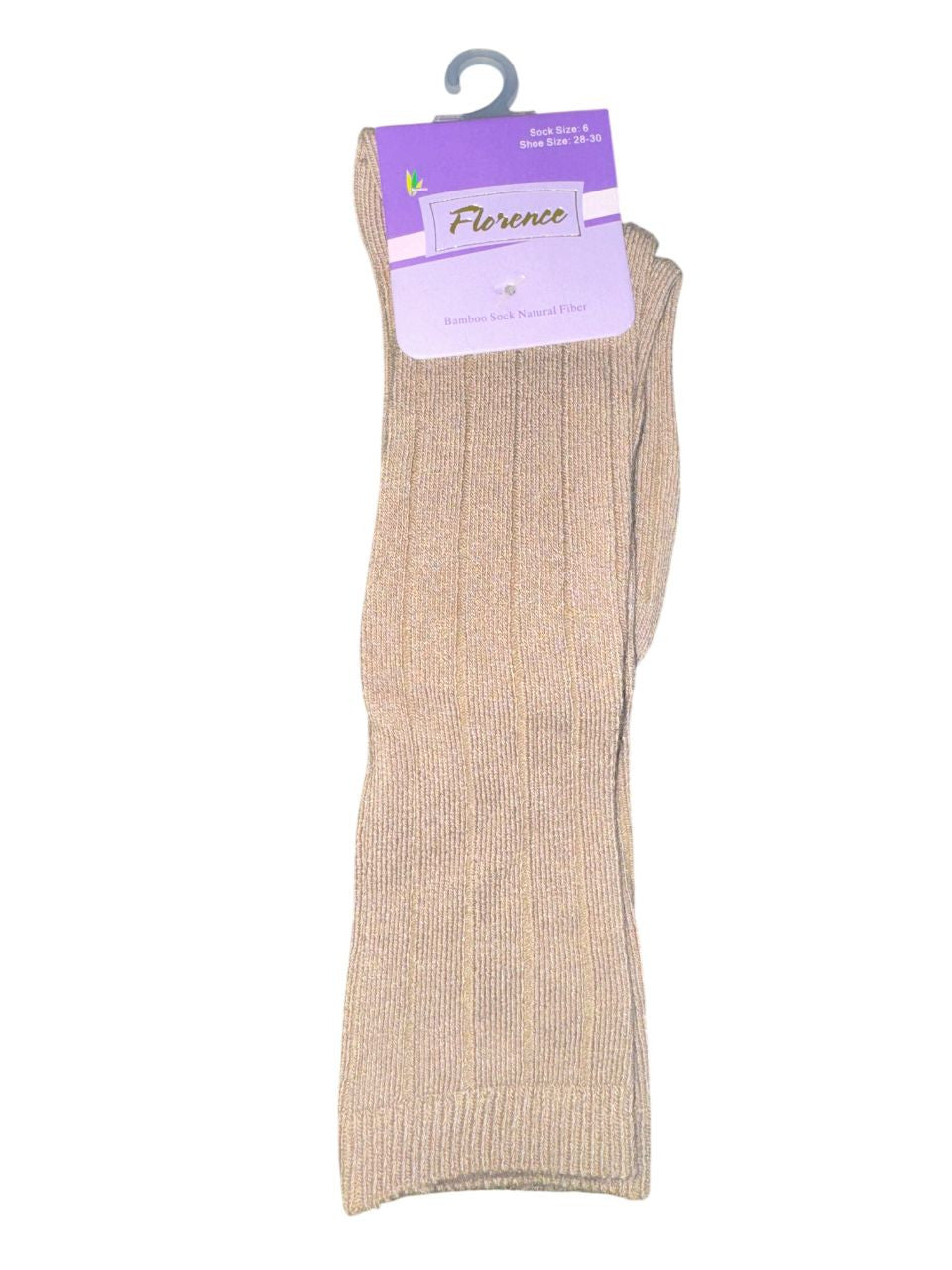 Florence Bamboo Rib Knee Socks - 375