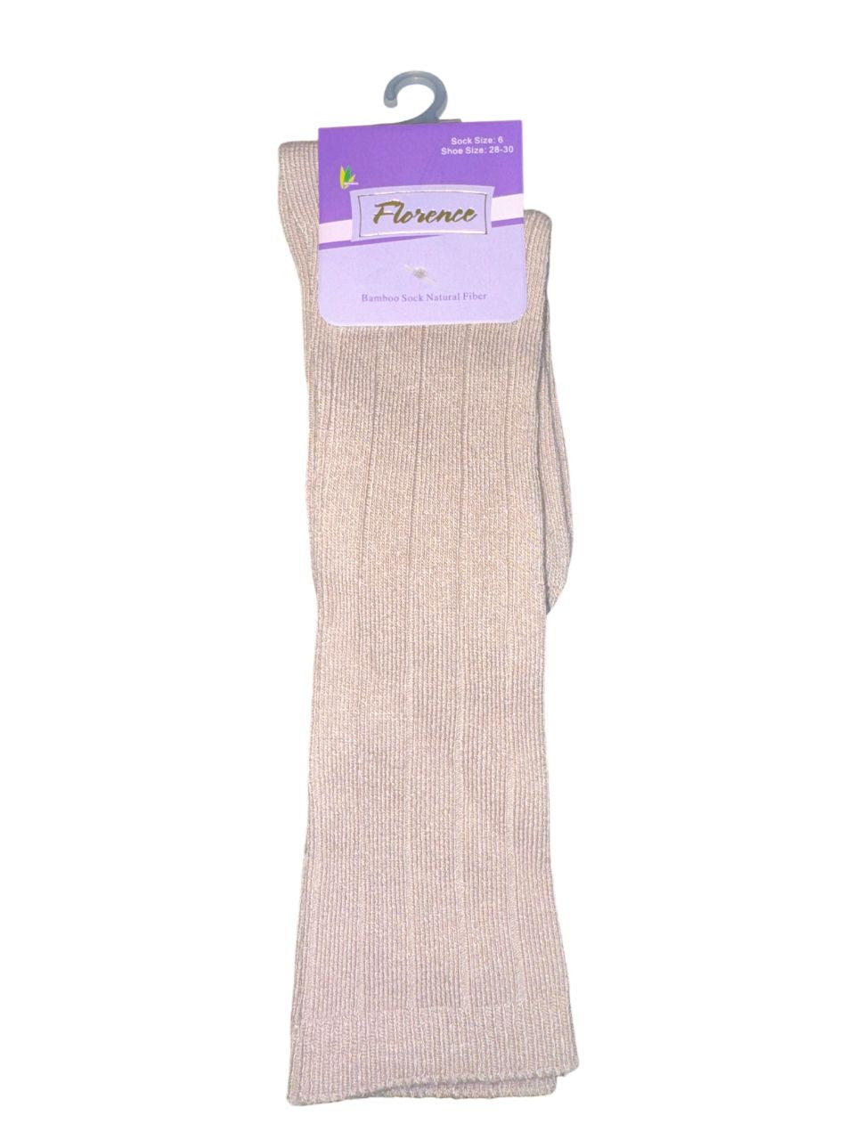 Florence Bamboo Rib Knee Socks - 375
