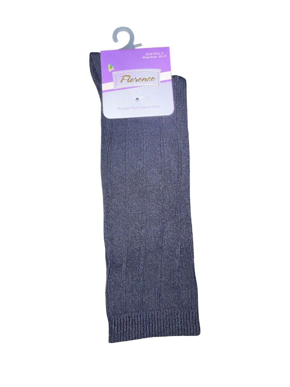 Florence Bamboo Rib Knee Socks - 375