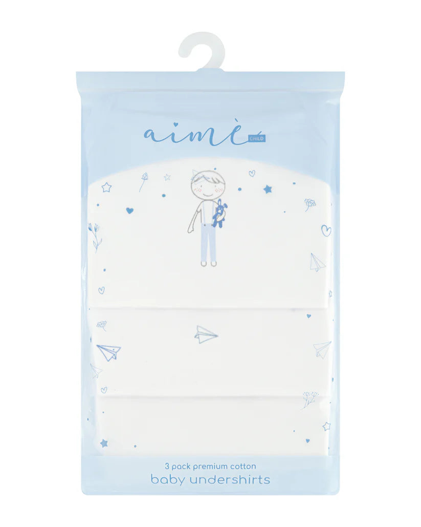 Aime Boys Original Sleeveless Undershirts