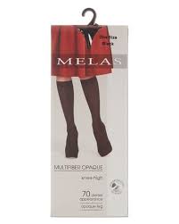 Melas Womens Multi Fiber Opaque Knee Highs - At-339