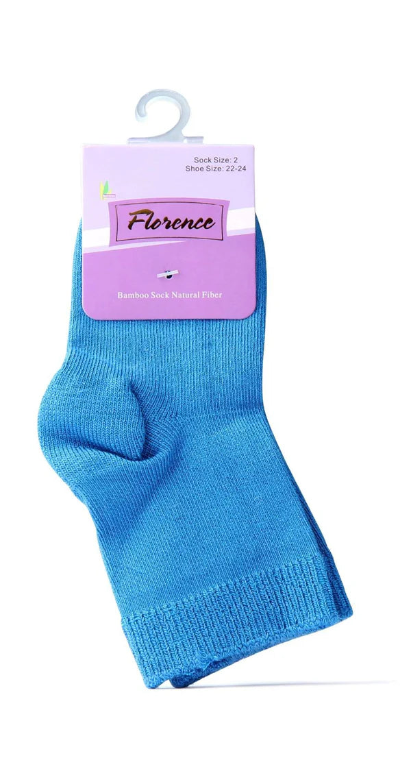 Florence Bamboo Cotton Crew Sock Style -179