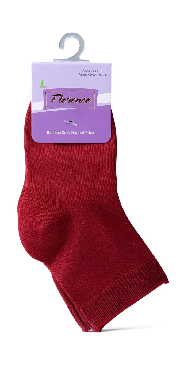 Florence Bamboo Cotton Crew Sock Style -179