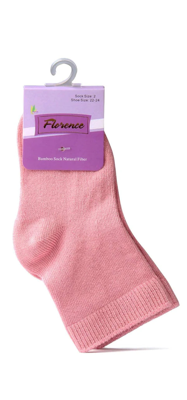 Florence Bamboo Cotton Crew Sock Style -179