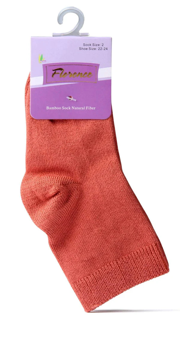 Florence Bamboo Cotton Crew Sock Style -179