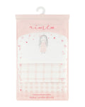 Aime Girls Gingham Sleeveless Undershirts
