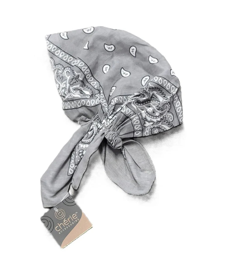 Cherie Pretied Bandana Print