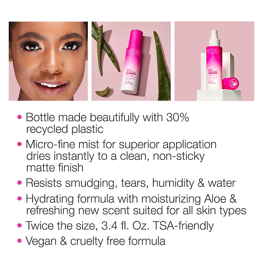 Model in the Bottle Setting Spray
