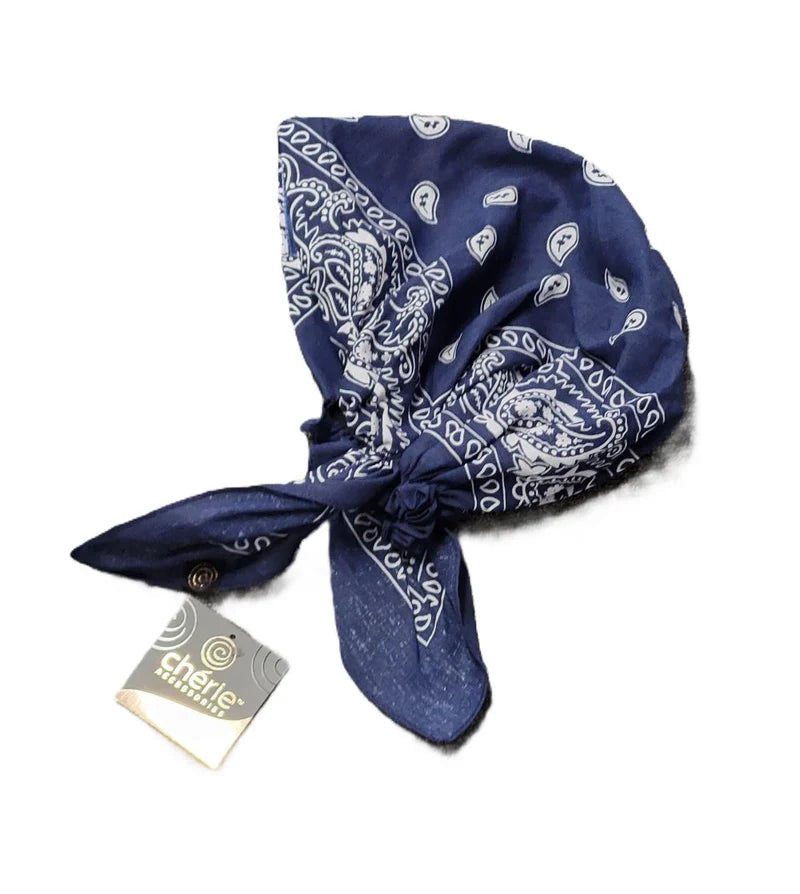 Cherie Pretied Bandana Print