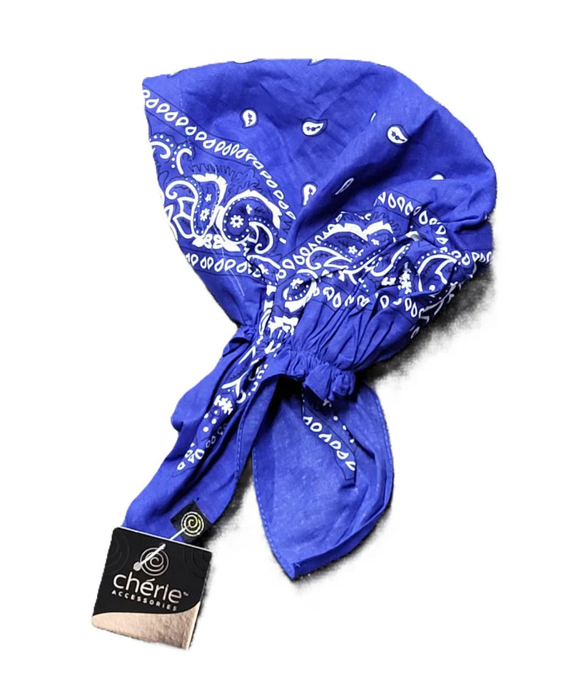 Cherie Pretied Bandana Print