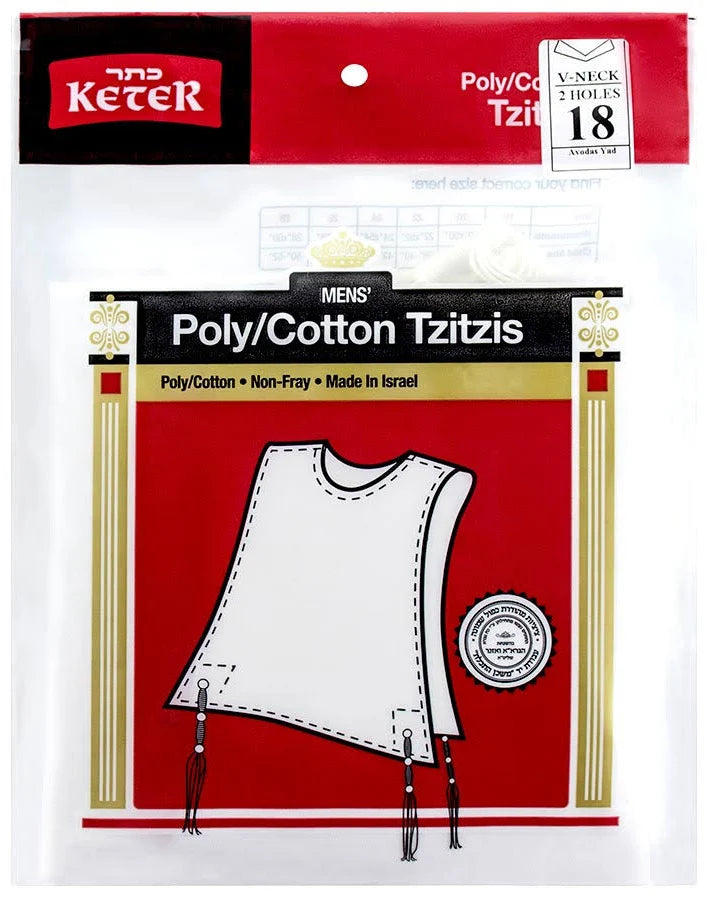 Keter Mens Poly Cotton Tzitzis